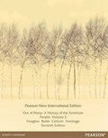 Cover: Out of Many Volume 2 Pearson New International Edition, plus MyHistoryLab without eText - Pearson Education Limited
