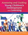 Cover: Assessing and Guiding Young Children's Development and Learning - Pearson