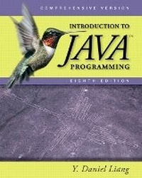 Enlarge image Cover: Introduction to Java Programming, Comprehensive - Pearson