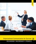 Cover: Organizational Communication for Survival - Pearson