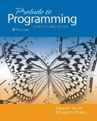 Enlarge image Cover: Prelude to Programming - Pearson