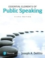 Cover: Essential Elements of Public Speaking - Pearson