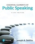 Cover: Essential Elements of Public Speaking - Pearson
