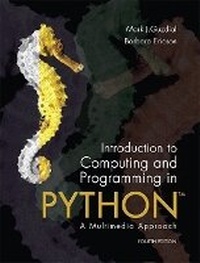 Enlarge image Cover: Introduction to Computing and Programming in Python - Pearson