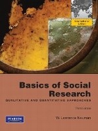 Enlarge image Cover: Basics of Social Research - Pearson