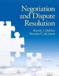 Cover: Negotiation and Dispute Resolution - Pearson