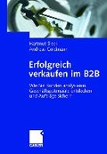 Cover: Erfolgreich verkaufen im B2B - Springer Gabler