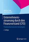 Cover: Unternehmenssteuerung durch den Finanzvorstand (CFO) - Springer Gabler