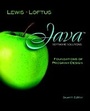 Cover: Java Software Solutions - Pearson
