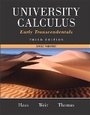 Cover: University Calculus - Pearson