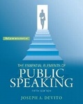 Cover: Essential Elements of Public Speaking, The, Plus NEW MyCommunicationLab with Pearson eText -- Access Card Package - Pearson