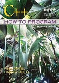 Enlarge image Cover: C++ How to Program - Pearson