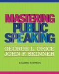 Cover: Mastering Public Speaking - Pearson