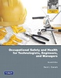 Cover: Occupational Safety and Health for Technologists, Engineers, and Managers - Pearson