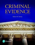 Cover: Criminal Evidence - Pearson