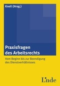 Cover: Praxisfragen des Arbeitsrechts - Linde