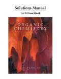 Cover: Solutions Manual for Organic Chemistry - Pearson