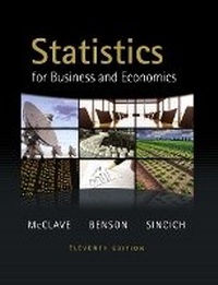 Enlarge image Cover: Statistics for Business and Economics - Pearson