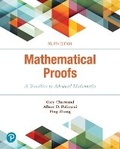 Cover: Mathematical Proofs - Pearson