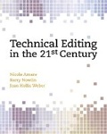 Cover: Technical Editing in the 21st Century - Pearson