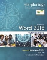 Enlarge image Cover: Exploring Microsoft Word 2016 Comprehensive - Pearson