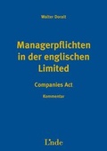 Cover: Managerpflichten in der englischen Limited - Linde