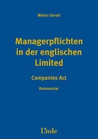Abbildung von: Managerpflichten in der englischen Limited - Linde