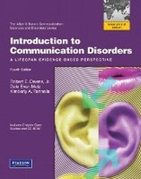 Enlarge image Cover: Introduction to Communication Disorders - Pearson