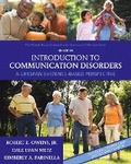 Cover: Introduction to Communication Disorders - Pearson