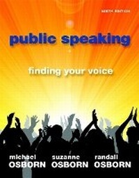 Enlarge image Cover: Public Speaking - Pearson