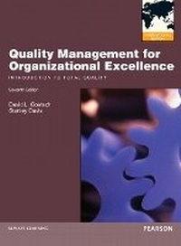 Enlarge image Cover: Quality Management for Organizational Excellence - Pearson