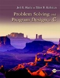 Abbildung von: Problem Solving and Program Design in C - Pearson