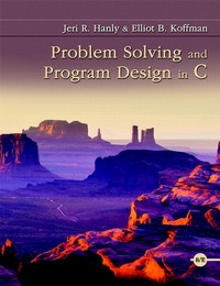 Enlarge image Cover: Problem Solving and Program Design in C - Pearson