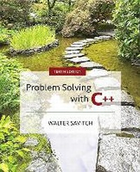 Enlarge image Cover: Problem Solving with C++ - Pearson