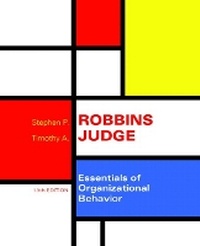 Enlarge image Cover: Essentials of Organizational Behavior - Pearson