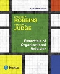 Enlarge image Cover: Essentials of Organizational Behavior - Pearson