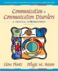 Enlarge image Cover: Communication and Communication Disorders - Pearson