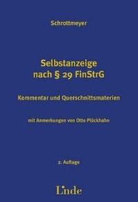 Abbildung von: Selbstanzeige nach § 29 FinStrG - Linde