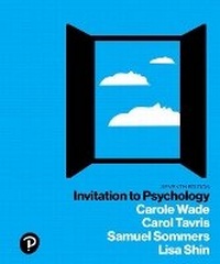 Enlarge image Cover: Invitation to Psychology - Pearson