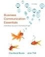 Cover: Business Communication Essentials - Pearson