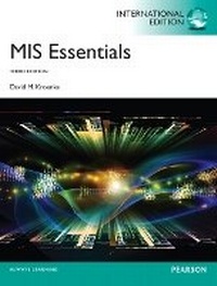 Enlarge image Cover: MIS Essentials - Pearson