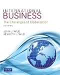 Cover: International Business - Pearson