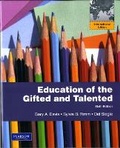Cover: Education of the Gifted and Talented - Pearson
