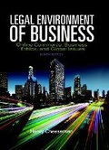 Cover: Legal Environment of Business - Pearson
