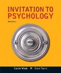 Enlarge image Cover: Invitation to Psychology - Pearson