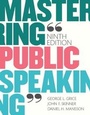 Cover: Mastering Public Speaking Plus NEW MyLab Communication for Public Speaking -- Access Card Package - Pearson