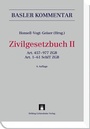 Cover: Basler Kommentar Zivilgesetzbuch II - Helbing & Lichtenhahn
