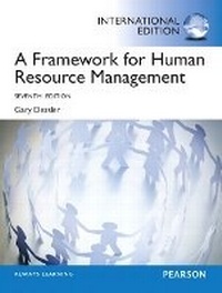 Enlarge image Cover: A Framework for Human Resource Management - Pearson