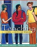 Cover: Teaching in the Middle and Secondary Schools - Pearson