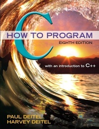 Enlarge image Cover: C How to Program - Pearson